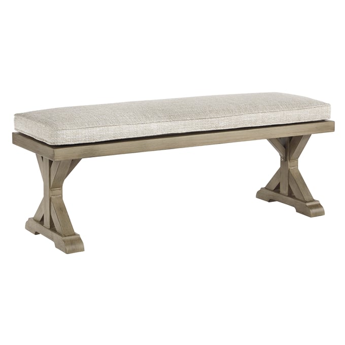 Ashley Furniture Beachcroft Beige Bench With Cushion P791-600