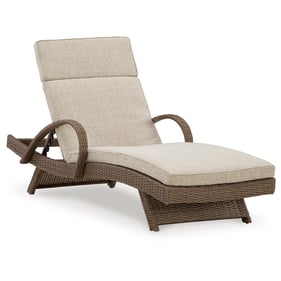 Ashley Furniture Beachcroft Beige Chaise Lounge