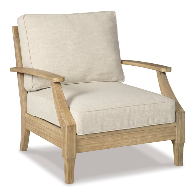 Ashley Furniture Clare View Beige Wood Lounge Chair P801-820