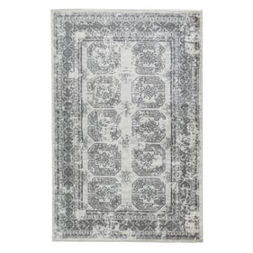 Ashley Furniture Jirou Gray Taupe Medium Rug