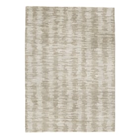 Ashley Furniture Abanlane Brown Cream Medium Rug