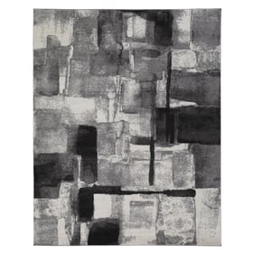 Ashley Furniture Brycebourne Black Cream Gray Medium Rug