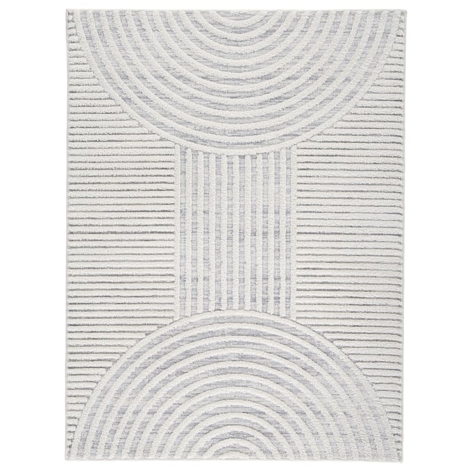 Ashley Furniture Lambworth Gray Cream Medium Rug R405342