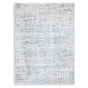 Ashley Furniture Beckfille Blue Gray Cream Medium Rug