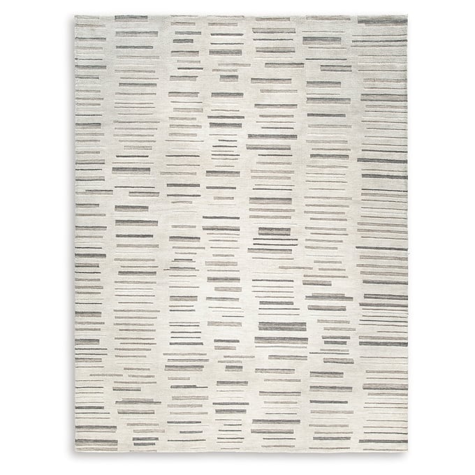 Ashley Furniture Leesdale Ivory Brown Black Large Rug R406421