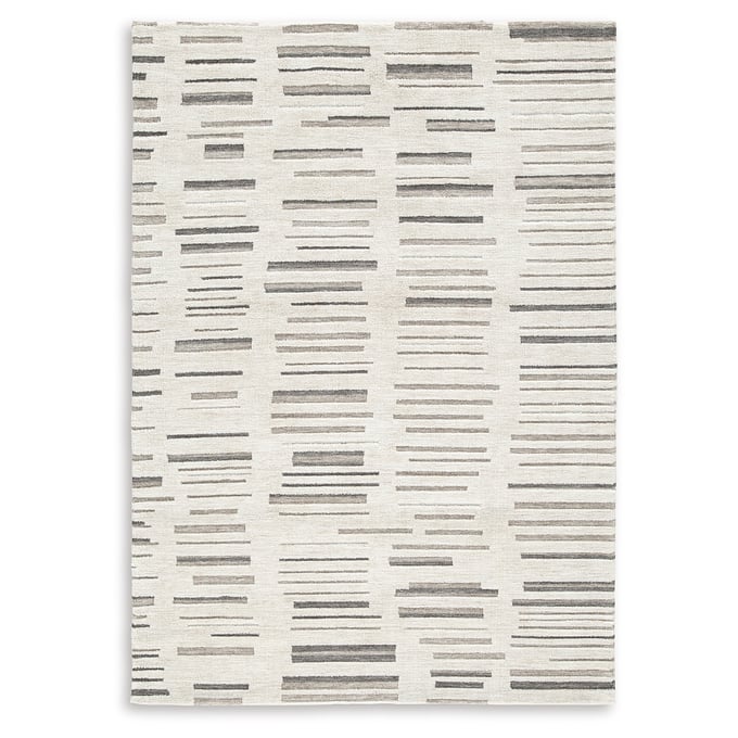 Ashley Furniture Leesdale Ivory Brown Black Medium Rug R406422