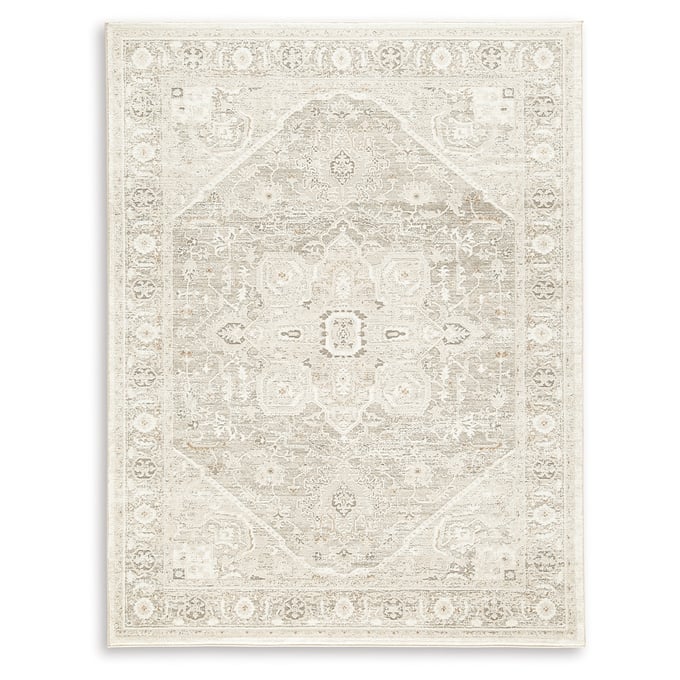 Ashley Furniture Gatwell Ivory Gray Tan Medium Rug R406512