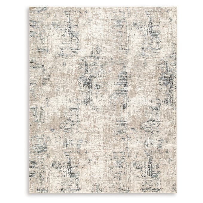 Ashley Furniture Gentor Blue Ivory Large Rug R406521