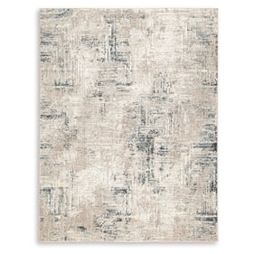 Ashley Furniture Gentor Blue Ivory Medium Rug