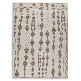 Ashley Furniture Brettler Beige Brown Extra Large Rug