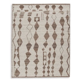 Ashley Furniture Brettler Beige Brown Large Rug