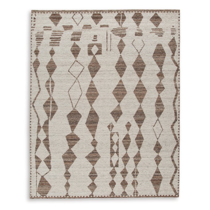 Ashley Furniture Brettler Beige Brown Large Rug R406791