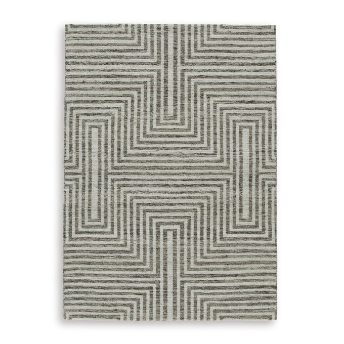 Ashley Furniture Jossen Ivory Gray Medium Rug R406832