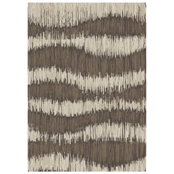 Ashley Furniture Keradon Cream Brown Medium Rug R406842