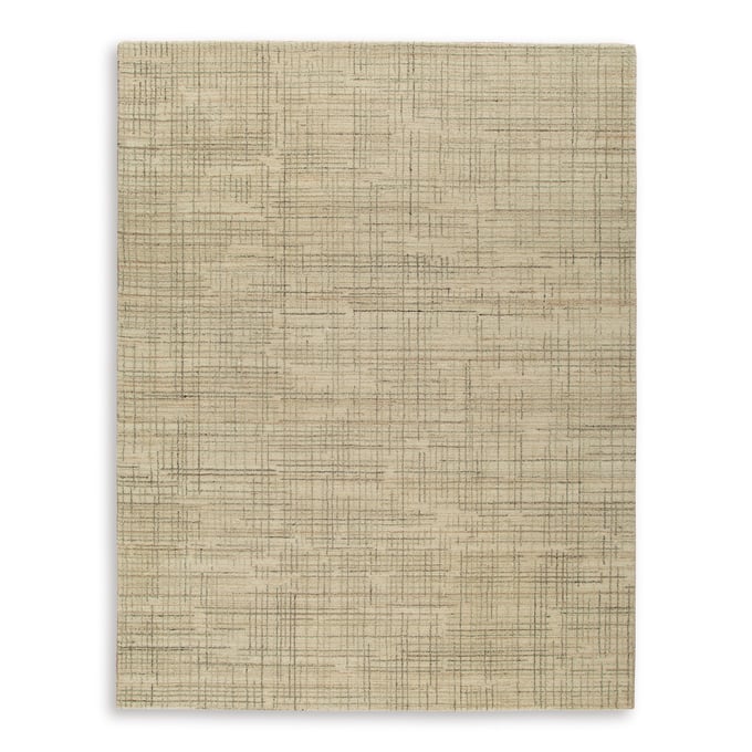 Ashley Furniture Janston Ivory Gray Tan Large Rug R406861