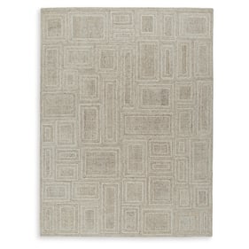 Ashley Furniture Brickburgh Gray Ivory Honey Large Rug