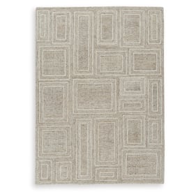 Ashley Furniture Brickburgh Gray Ivory Honey Medium Rug