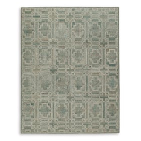 Ashley Furniture Jossland Green Ivory Large Rug