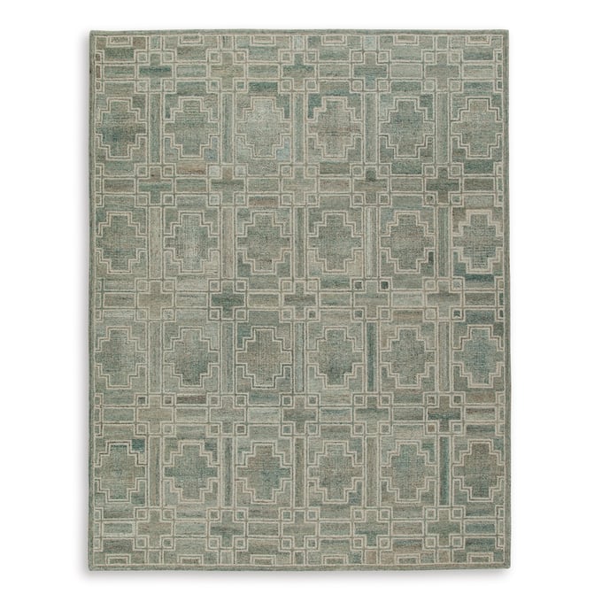 Ashley Furniture Jossland Green Ivory Large Rug R406911