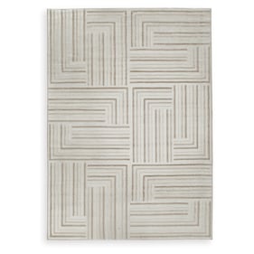 Ashley Furniture Darmondard Cream Taupe Large Rug