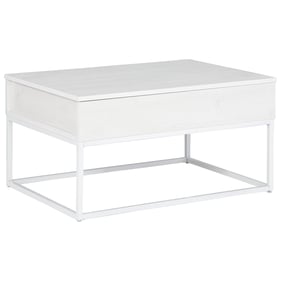 Ashley Furniture Deznee White Lift Top Cocktail Table