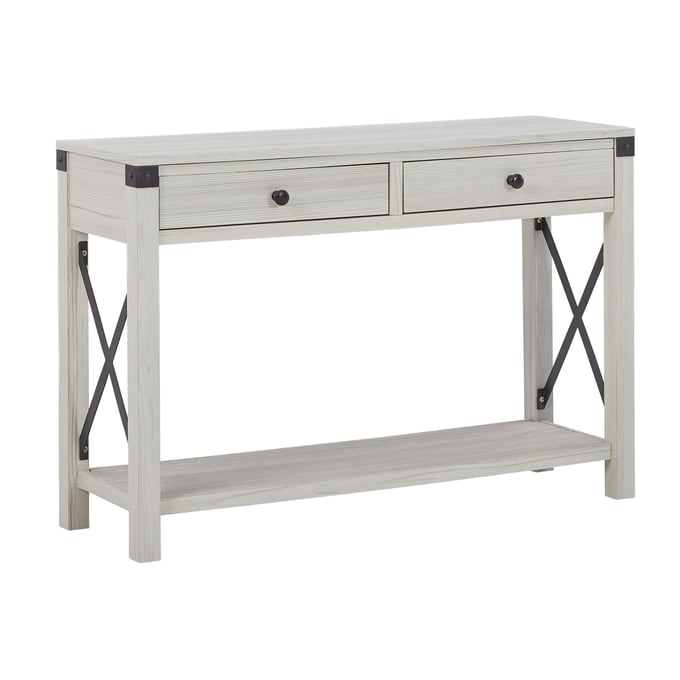 Ashley Furniture Bayflynn Whitewash Wood Console Sofa Table T172-4