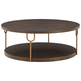 Ashley Furniture Brazburn Dark Brown Round Cocktail Table