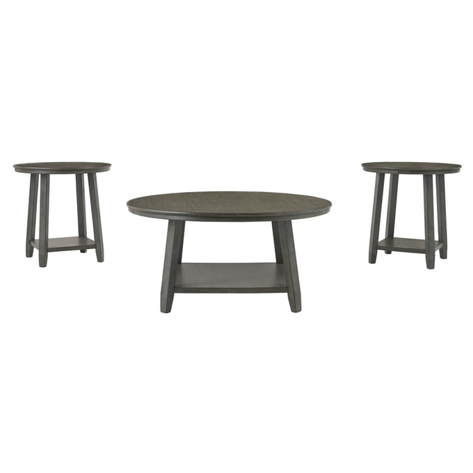 Ashley Furniture Caitbrook Gray 3pc Occasional Table Set T188-13