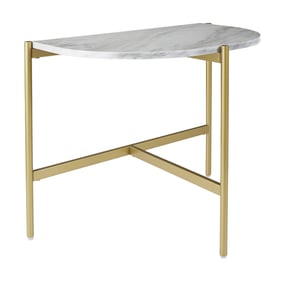 Ashley Furniture Wynora White Gold Chair Side End Table