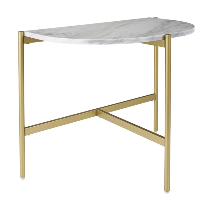 Ashley Furniture Wynora White Gold Chair Side End Table T192-7