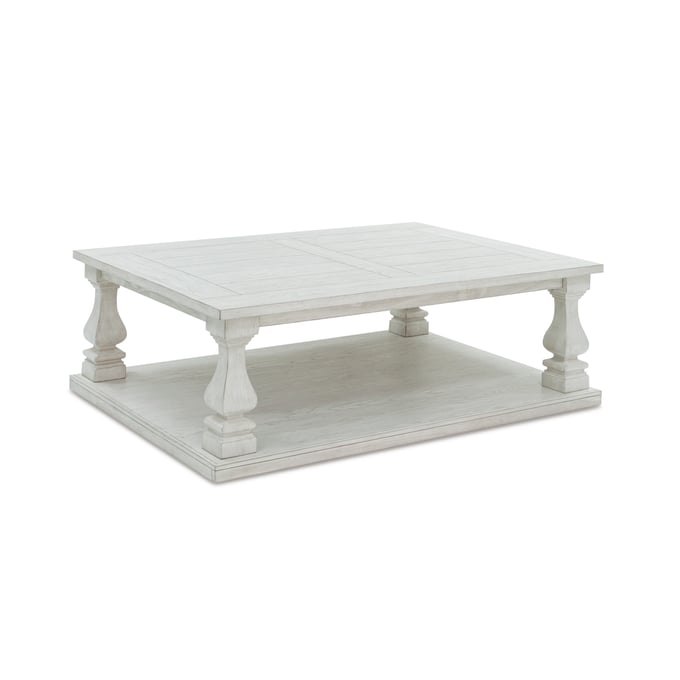 Ashley Furniture Arlendyne Antique White 3pc Coffee Table Set T747-OCT-S1