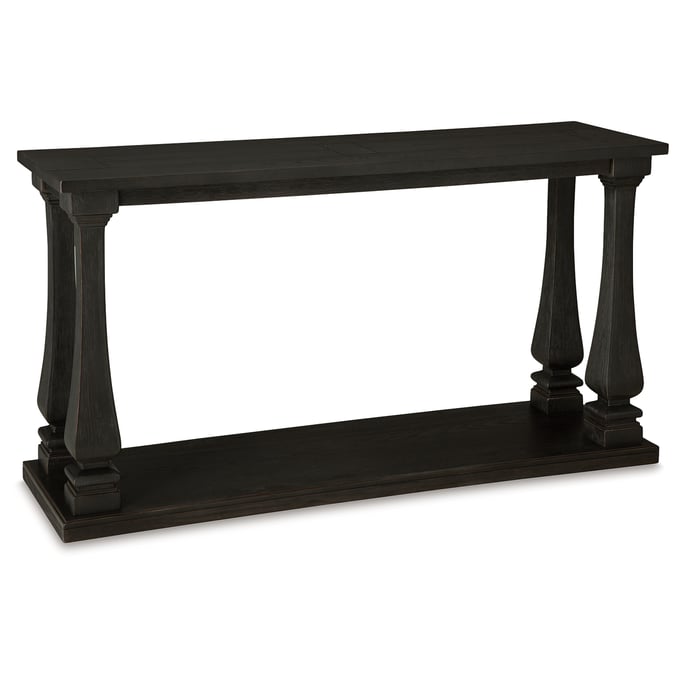 Ashley Furniture Wellturn Black Sofa Table T749-4