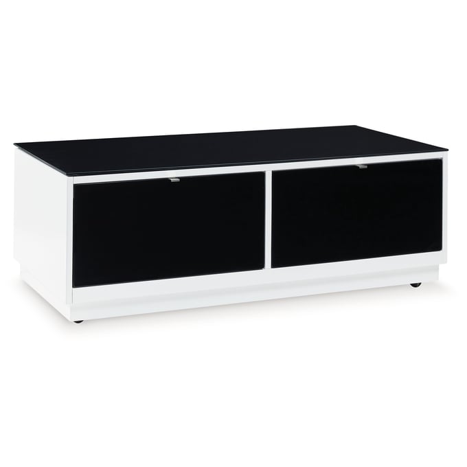 Ashley Furniture Gardoni White Black 3pc Coffee Table Set T756-OCT-S1