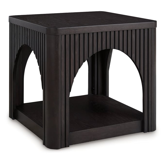 Ashley Furniture Yellink Black Square End Table T760-2