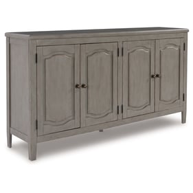 Ashley Furniture Charina Antique Gray Accent Cabinet