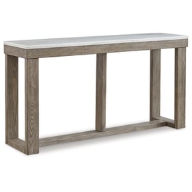 Ashley Furniture Loyaska Brown Ivory Sofa Table