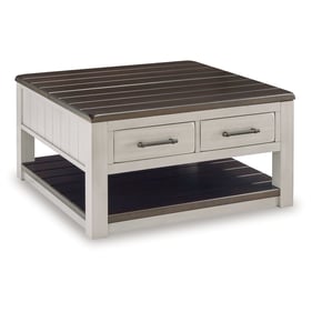 Ashley Furniture Darborn Gray Brown Lift Top Cocktail Table