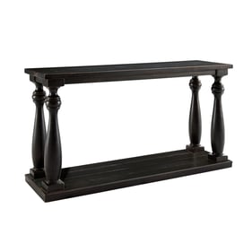 Ashley Furniture Mallacar Black Sofa Table