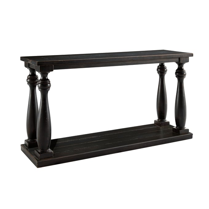 Ashley Furniture Mallacar Black Sofa Table T880-4