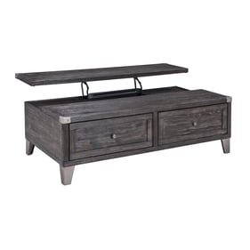 Ashley Furniture Todoe Dark Gray 3pc Coffee Table Set