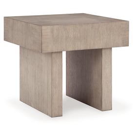 Ashley Furniture Jorlaina Light Grayish Brown Wood Square End Table