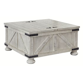 Ashley Furniture Carynhurst Whitewash Storage Cocktail Table