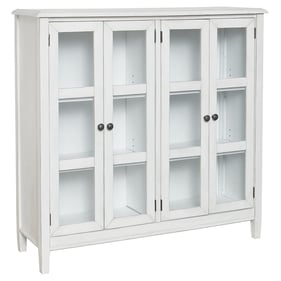 Ashley Furniture Kanwyn Whitewash Accent Cabinet