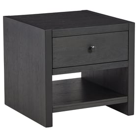 Ashley Furniture Foyland Black Square End Table