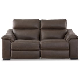 Ashley Furniture Salvatore Chocolate 2pc Power Reclining Loveseat