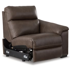 Ashley Furniture Salvatore Chocolate RAF Zero Wall Power Recliner