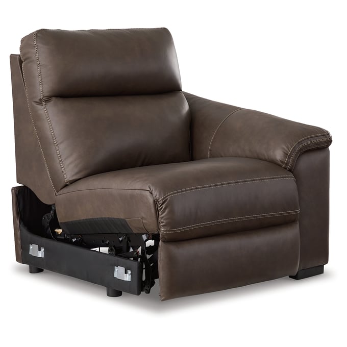 Ashley Furniture Salvatore Chocolate RAF Zero Wall Power Recliner U2630162