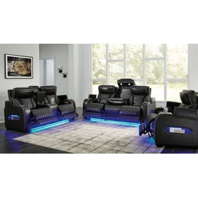 Ashley Furniture Boyington Black 3pc Power Living Room Set