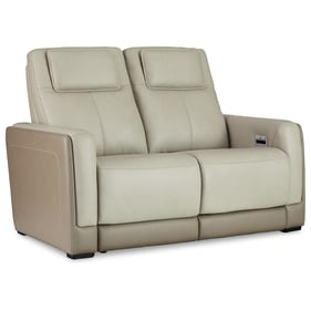 Ashley Furniture Battleville Almond Power Reclining Loveseat