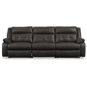 Ashley Furniture Mackie Pike Storm 3pc Power Reclining Sofa